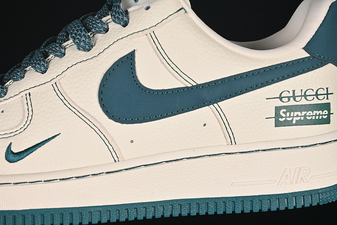 Nike [KJ1688-005]-[AIR FORCE 1 07 LOW WHITE/BLUE]-[WOMAN:36-39]-[MAN:40-45] - Image 8