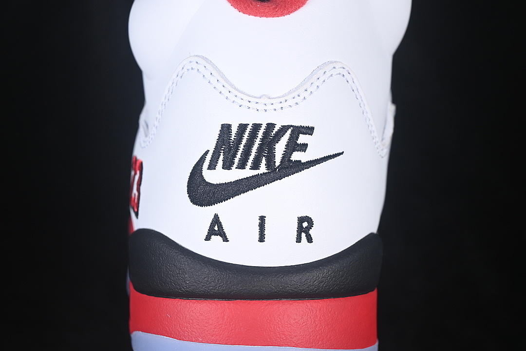 Unbranded [HQ7978-101]-[AIR JORDAN 5 RETRO AJ5 BASKETBALL SHOES WHITE/RED]-[WOMAN:36-39]-[MAN:40-49] - Image 6