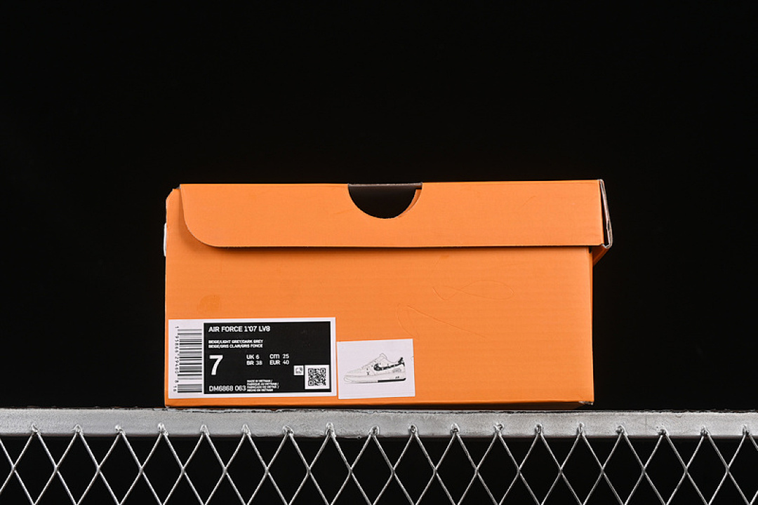 Nike [DM6868-063]-[AIR FORCE 1 07 LOW LV BEIGE/GREY]-[WOMAN:36-39]-[MAN:40-45] - Image 12