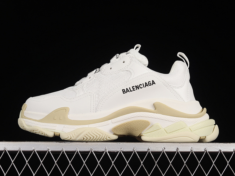 Balenciaga TRIPLE S SNEAKERS WHITE/WHITE/BLACK · W2CA19000, photo 1