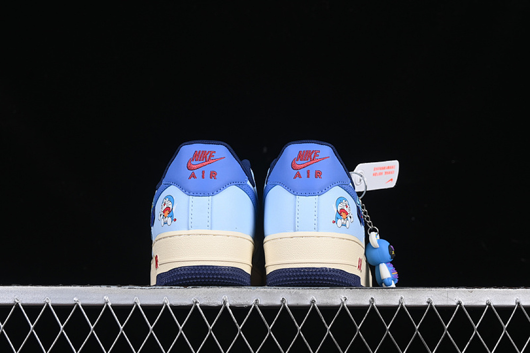 Nike [XL2420-333]-[AIR FORCE 1 07 LOW BLUE/WHITE/RED]-[WOMAN:36-39]-[MAN:40-45] - Image 14
