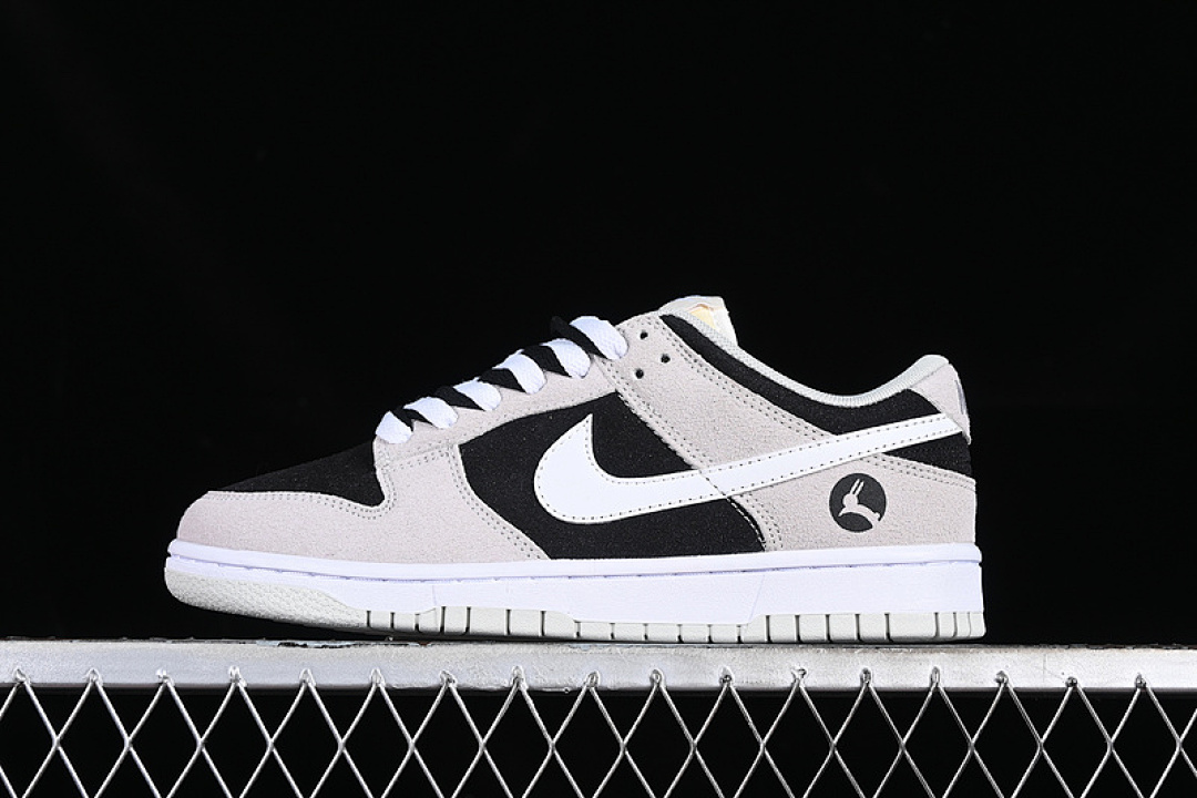 Nike DUNK LOW RETRO VAST GREY/BLACK/WHITE · DD8338-001, photo 1