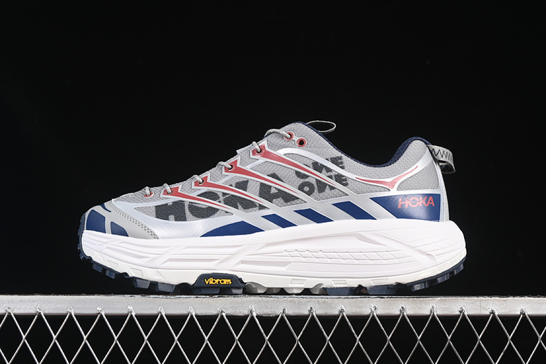Hoka [1141572 LOSP]-[HOKA MAFATE THREE 2 GREY/WHITE/BLUE]-[WOMAN:36-39]-[MAN:40-45] - Image 3