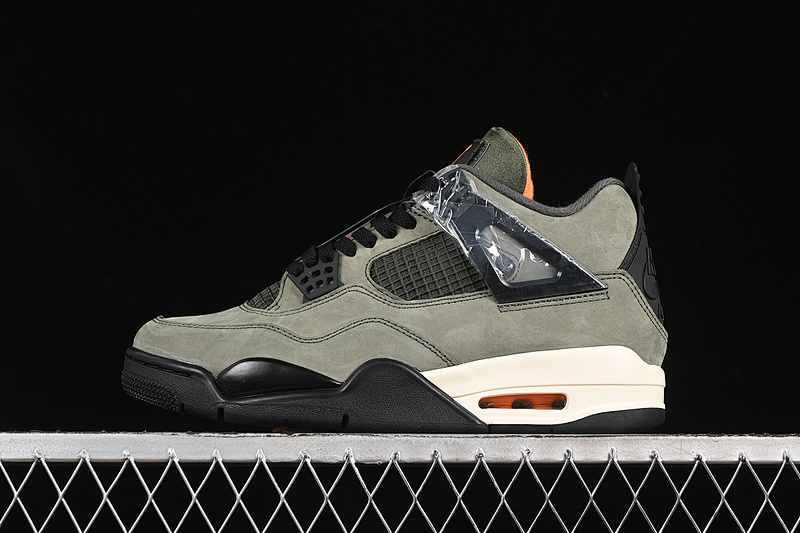 Jordan UNDEFEATED X AIR Jordan 4 OG DEEP GREEN/CLEMENTINE/BLACK/SAIL · IB1519-200, photo 1