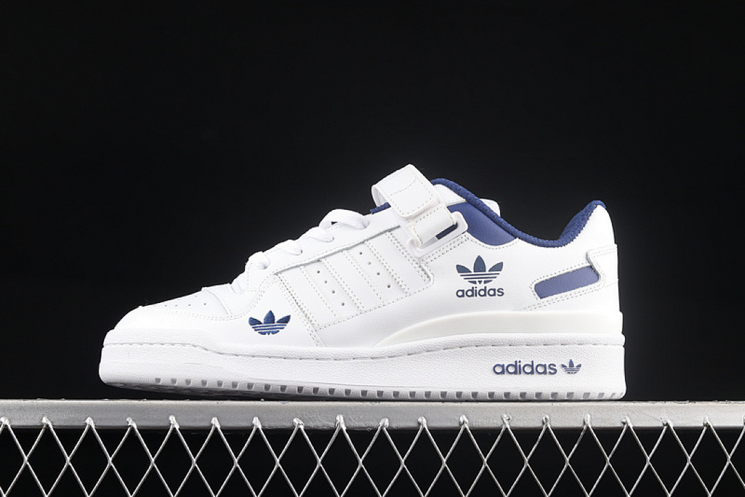 Unbranded [HO1673]-[FORUM 84 LOW SHOES CLOUD WHITE/CLOUD WHITE/BLUE]-[WOMAN:36-39]-[MAN:40-45], photo 1