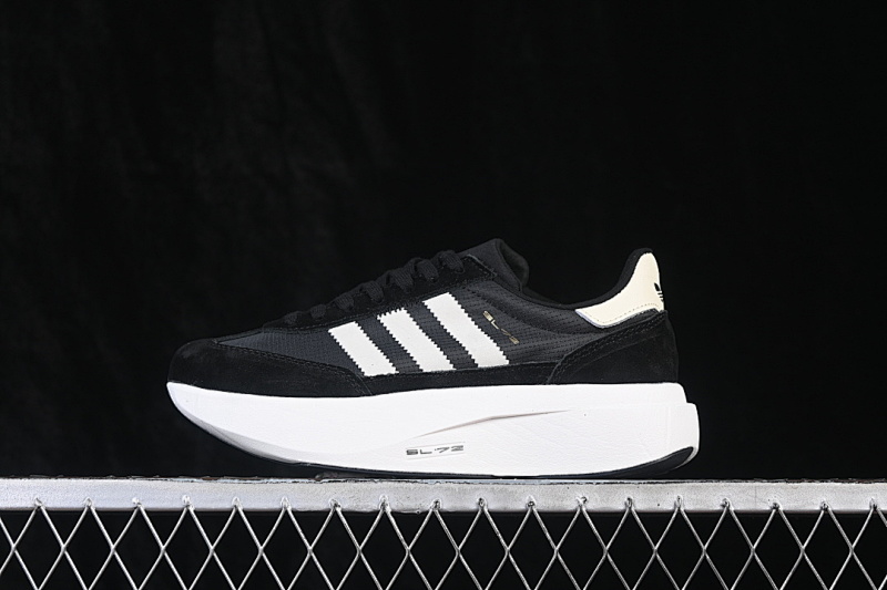 Adidas Adidas ADIZERO EVO SL 72 LEISURE RUNNING SHOES BLACK/WHITE · CJ5566, photo 1