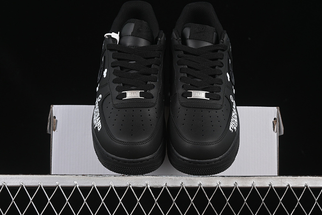 Nike [CW2288-016]-[AIR FORCE 1 07 LOW NICA BLACK/WHITE]-[WOMAN:36-39]-[MAN:40-45] - Image 13