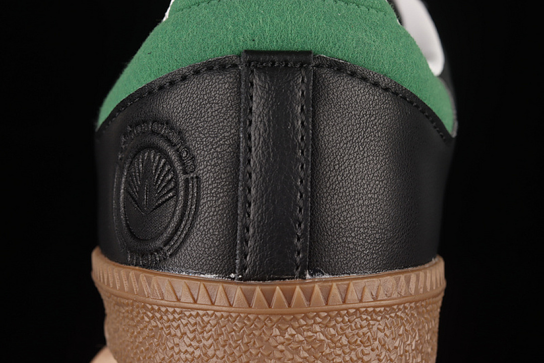 Adidas [FW2429]-[SAMBA VEGAN SHOES CORE BLACK/CLOUD WHITE/GREEN]-[MAN:39-45] - Image 7