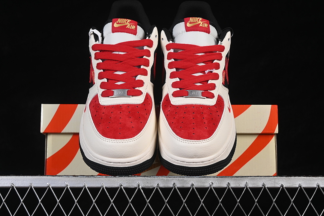 Nike [XD0028-011]-[AIR FORCE 1 07 LOW WHITE/RED/BLACK]-[WOMAN:36-39]-[MAN:40-45] - Image 13