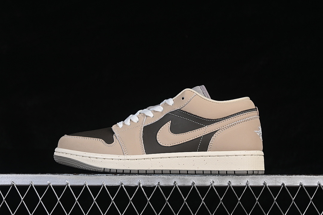 Jordan [IB7011-001]-[JORDAN 1 LOW ENIGMA STONE/PALE IVORY/HEMP/OATMEAL]-[WOMAN:36-39]-[MAN:40-46], photo 1