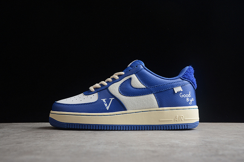 Nike Nike AIR FORCE 1 LOW 07 LV8 BLUE/BLUE/WHITE · DO5220-165, photo 1