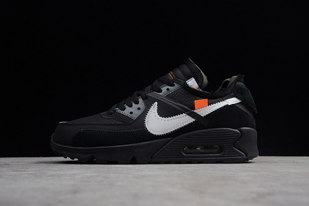 Off-White Nike AIR MAX 90 OFF-WHITE BLACK/BLACK-CONE-WHITE · AA7293-001, photo 1