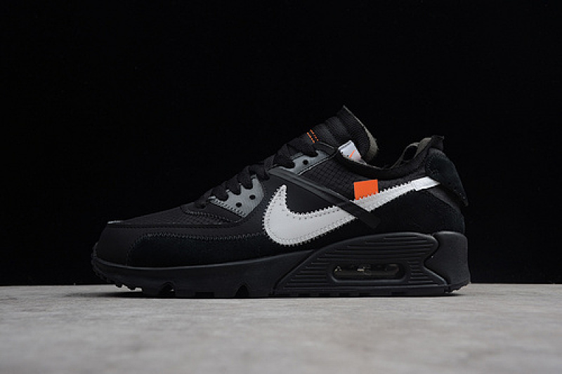 Off-White Nike AIR MAX 90 OFF-WHITE BLACK/BLACK-CONE-WHITE · AA7293-001, photo 1