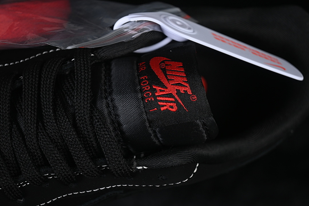 Nike [LD1999-007]-[AIR FORCE 1 07 LOW CASUAL SHOES RED/WHITE/BLACK/PINK]-[WOMAN:36-39]-[MAN:40-45] - Image 8