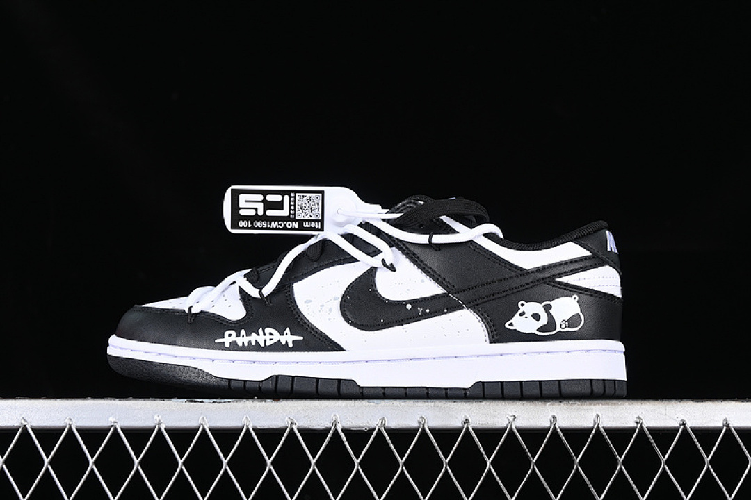 Unbranded [CW1590-100]-[DUNK LOW PANDA BLACK/WHITE]-[WOMAN:36-39]-[MAN:40-46], photo 1