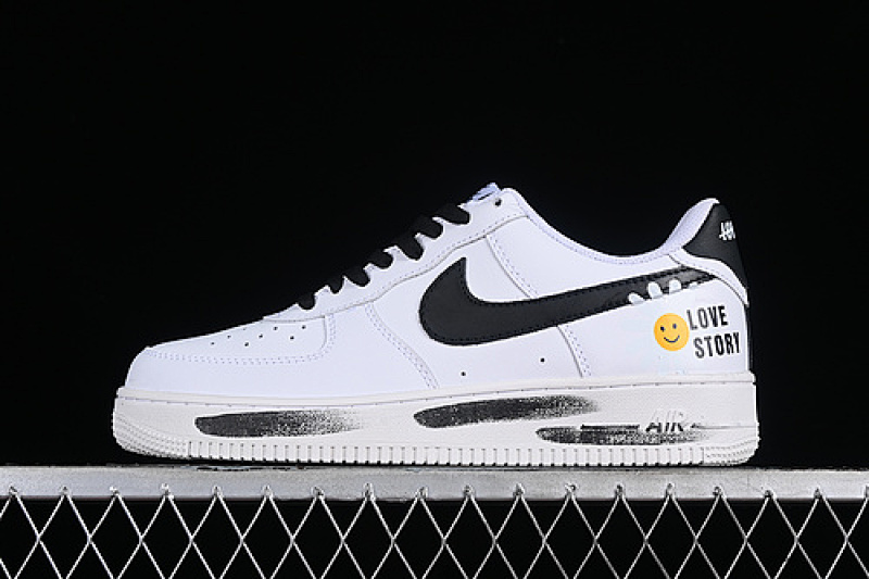 Nike Nike AIR FORCE 1 07 LOW WHITE/BLACK/GOLD · DD5220-176, photo 1