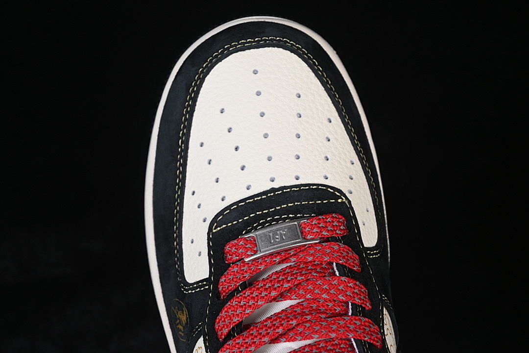 Nike [QW5288-117]-[AIR FORCE 1 07 LOW WHITE/BLACK/RED/GOLD]-[WOMAN:36-39]-[MAN:40-45] - Image 10