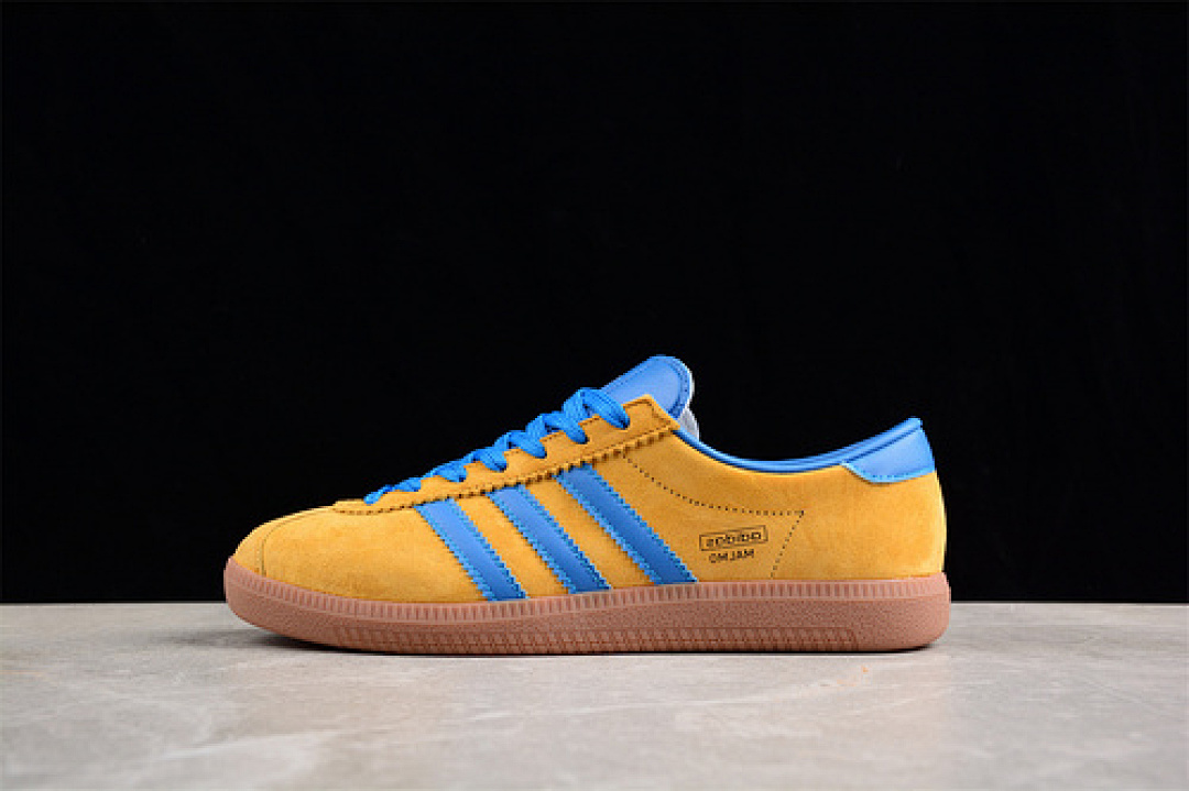 Unbranded [GX6925]-[ORIGINALS SCARPE LAST FRONITER SAMBA BLUE/YELLOW]-[WOMAN:35.5-39]-[MAN:40-46], photo 1