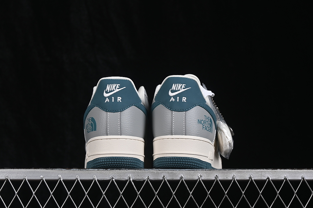 Nike [DN1688-819]-[AIR FORCE 1 07 LOW CASUAL SNEAKERS WHITE/GREY/BLUE]-[WOMAN:36-39]-[MAN:40-45] - Image 14