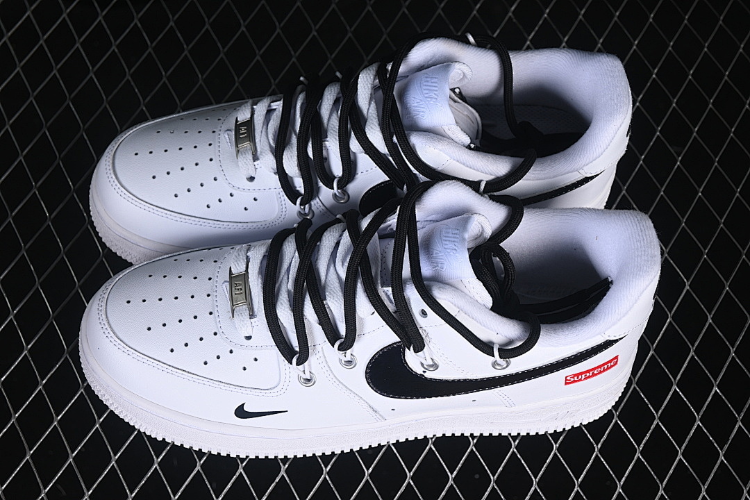 Nike [UP1668-595]-[AIR FORCE 1 07 LOW WHITE/BLACK]-[WOMAN:36-39]-[MAN:40-45] - Image 11