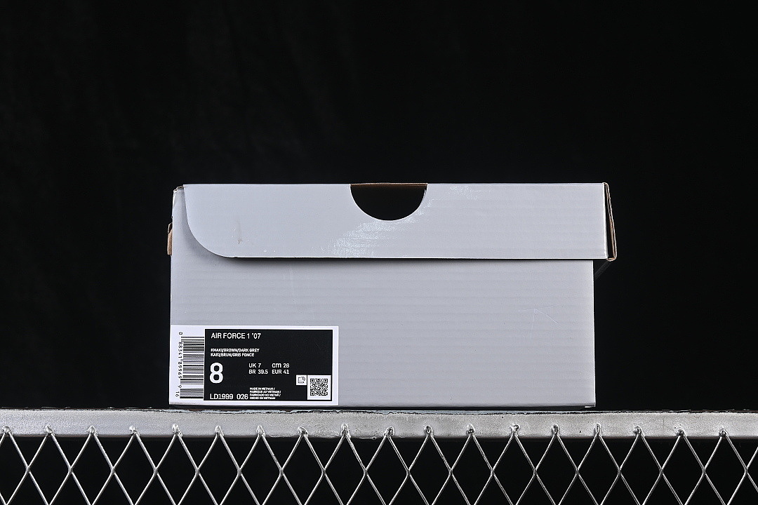 Nike [LD1999-026]-[AIR FORCE 1 07 LOW CASUAL SNEAKERS WHITE/BLACK/WHITE]-[WOMAN:36-39]-[MAN:40-45] - Image 12