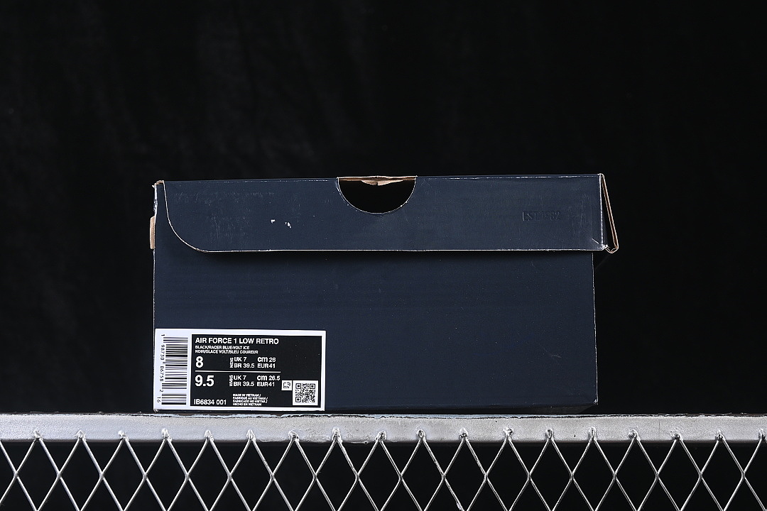 Nike [IB6834-001]-[AIR FORCE 1 07 LOW CASUAL SNEAKERS DARK BLUE/BLACK]-[WOMAN:36-39]-[MAN:40-45] - Image 11