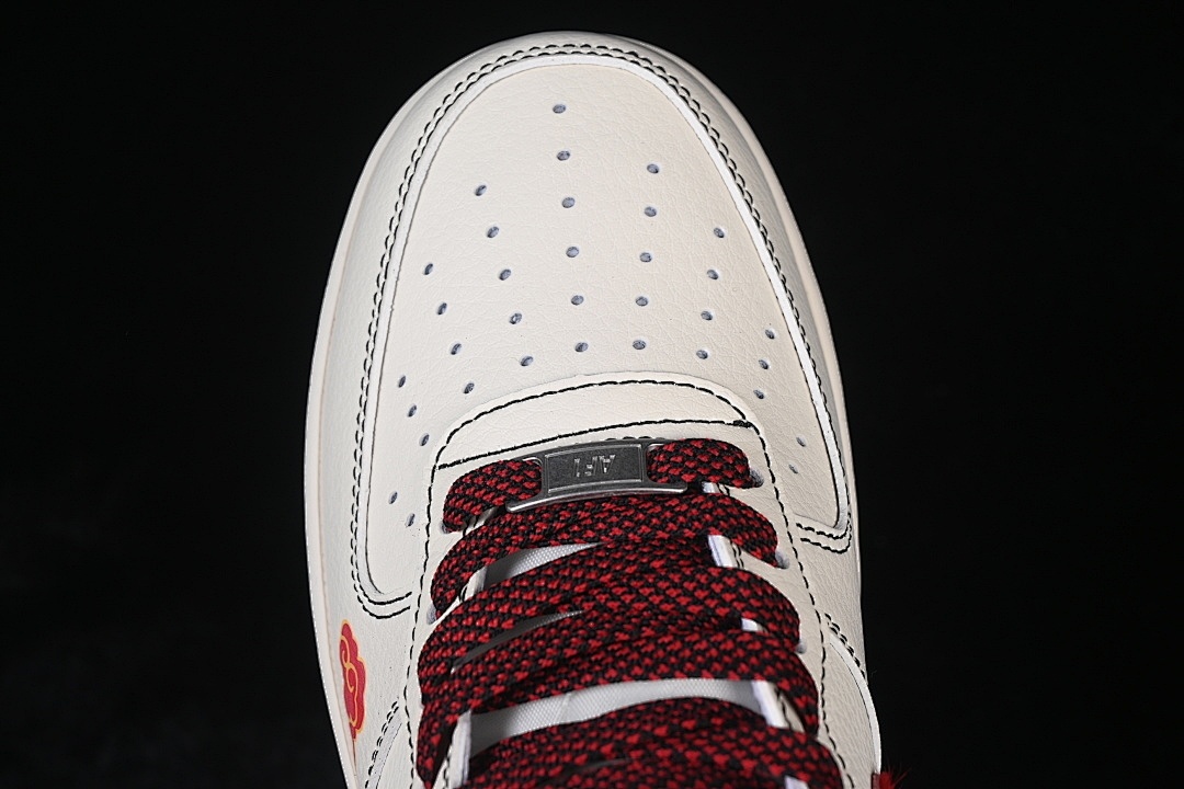 Nike [QW5288-126]-[AIR FORCE 1 07 LOW WHITE/RED]-[WOMAN:36-39]-[MAN:40-45] - Image 10
