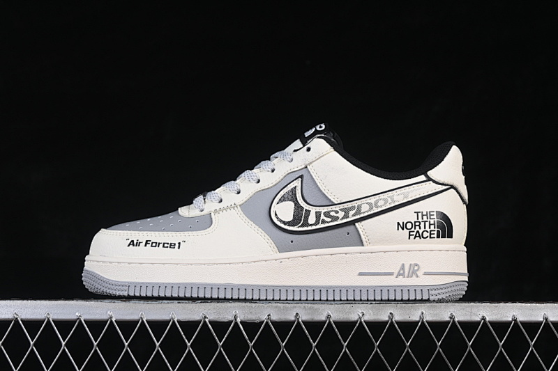 Nike Nike AIR FORCE 1 07 LOW CASUAL SHOES LIGHT GRAY/WHITE · JP8028-066, photo 1