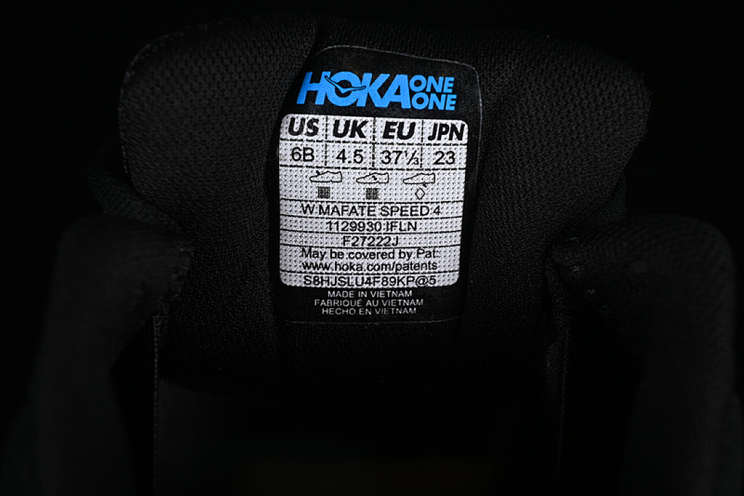 Hoka [1129930 IFLN]-[HOKA ONE MAFATE SPEED 4 BLACK]-[WOMAN:36-39]-[MAN:40-45] - Image 6
