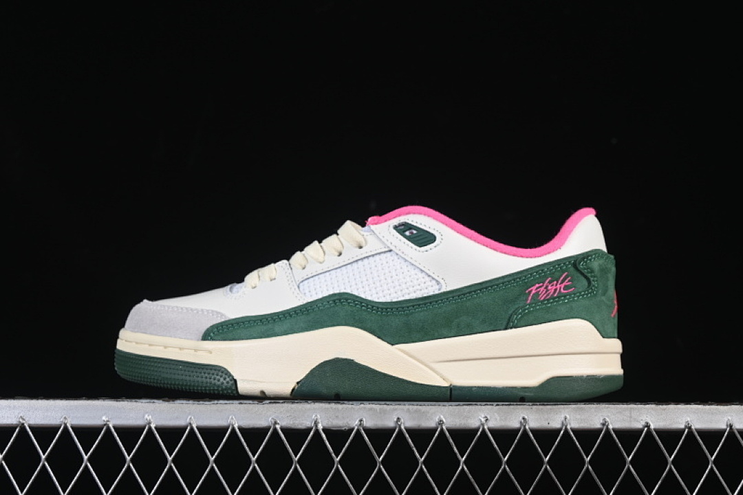 Jordan [FZ9854-106]-[JORDAN FLIGHT COURT SAIL/FIR/COCONUT MILK/PINK BLAST]-[WOMAN:36-39]-[MAN:40-47.5], photo 1
