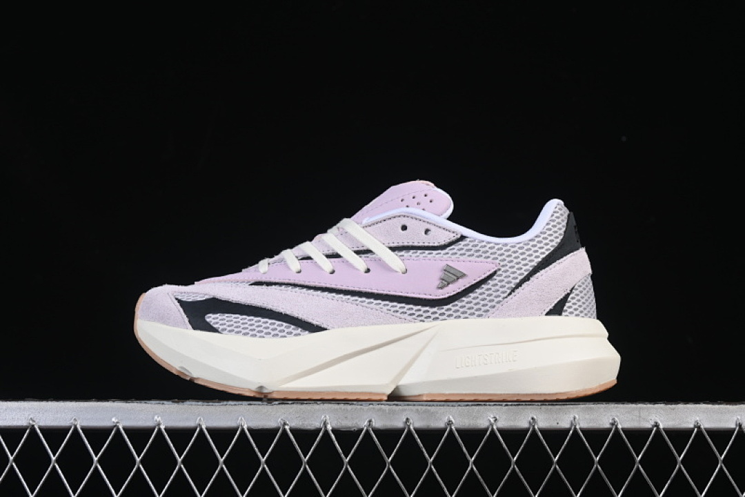 Purple [JQ9971]-[LIGHTBLAZE BREATHABLE RUNNING SHOES WHITE/LIGHT PURPLE]-[WOMAN:36-39]-[MAN:40-41], photo 1