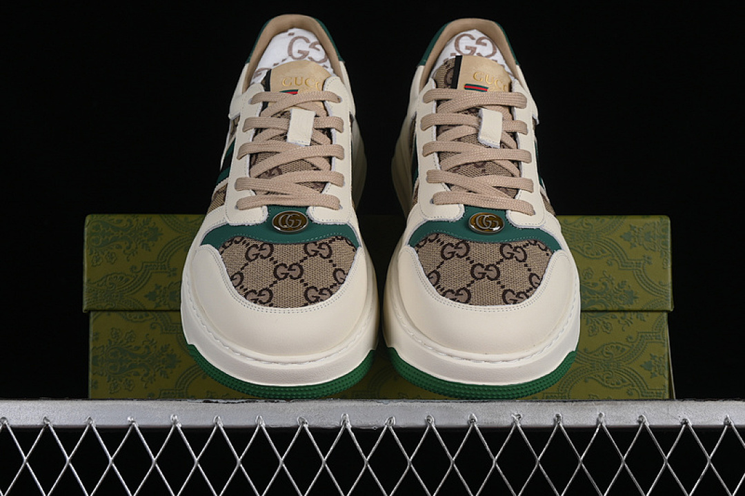 Chanel [9Y9209666]-[GU*CCI CHUNKY B SCREENER GG WHITE/BLACK/GREEN/BROWN]-[MAN:39-44] - Image 14