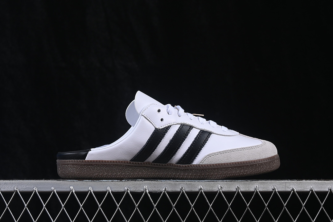 Adidas [LB3814]-[SAMBA OG CLOVER CASUAL HALF DRAG BLACK/GREY/WHITE]-[WOMAN:36-39]-[MAN:40-45] - Image 15