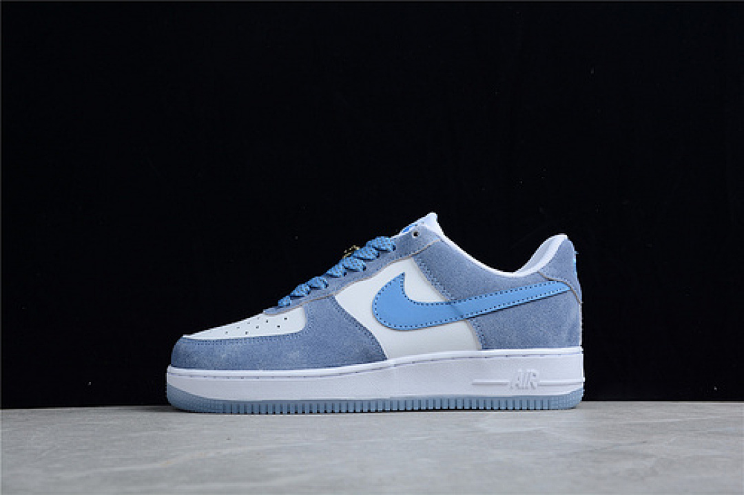 Nike [DA8302-202]-[AIR FORCE 1 07 LOW WHITE/GREY/BLUE]-[WOMAN:36-39]-[MAN:40-45], photo 1