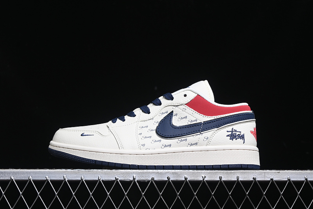 Jordan [XX3318-566]-[AIR JORDAN 1 LOW RED/WHITE/BLUE]-[WOMAN:36-39]-[MAN:40-45], photo 1