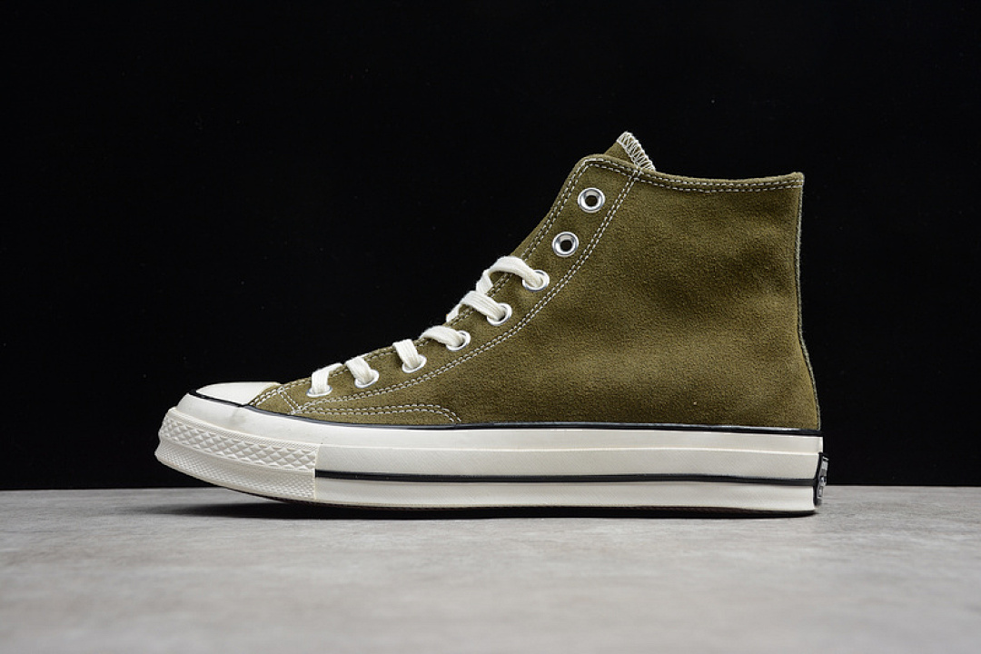 Converse Converse CHUCK TAYLOR ALL-STAR 70S HIGH TOP DARK GREEN/WHITE · 166218C, photo 1