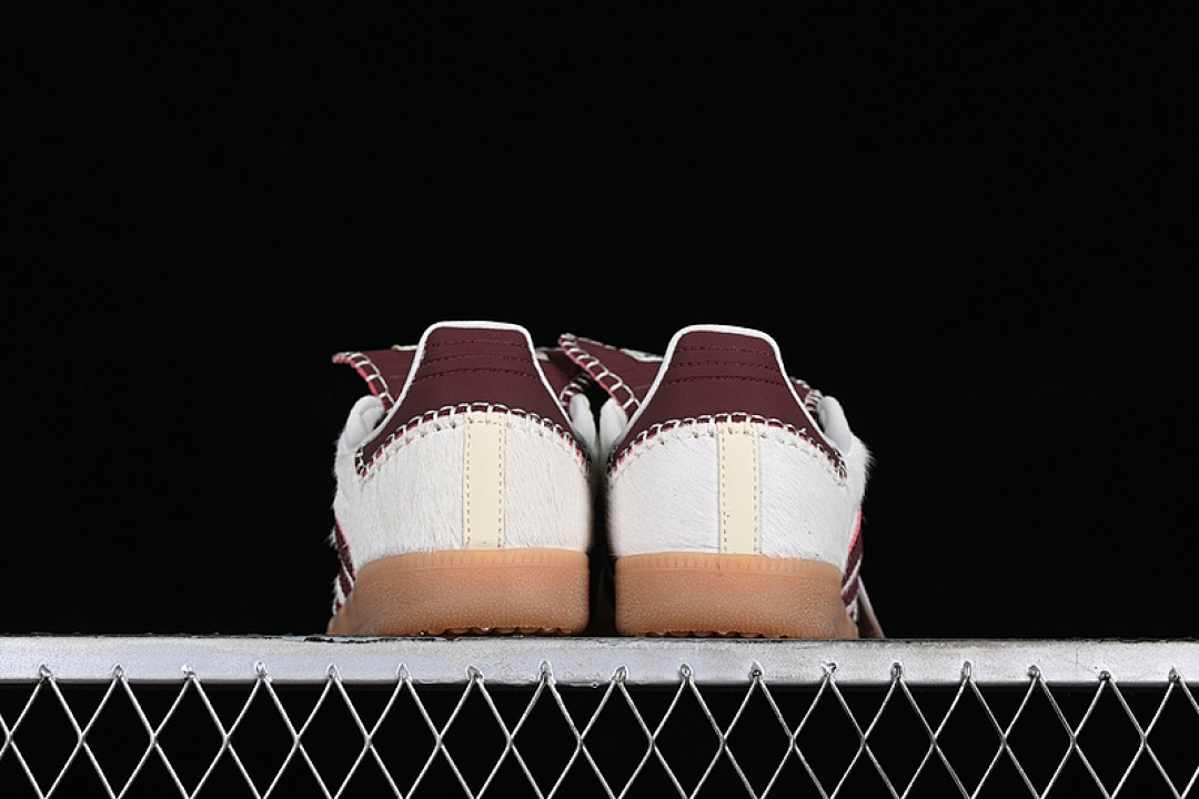 Adidas [IE0586]-[WALES BONNER X ADIDAS SAMBA PONY CREAM WHITE/MYSTERY BROWN/CREAM (WHITE]) - Image 14