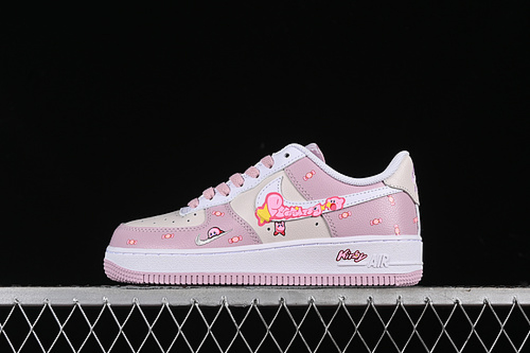 Nike [DB3301-550]-[AIR FORCE 1 07 LOW KIRBY SUPER STAR WHITE/PINK]-[WOMAN:36-42], photo 1