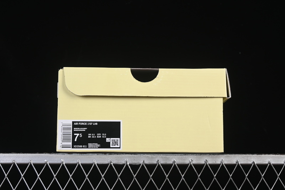 Nike [XD2588-611]-[AIR FORCE 1 07 LOW CASUAL SNEAKERS BLACK/WHITE/GREY]-[WOMAN:36-39]-[MAN:40-45] - Image 11
