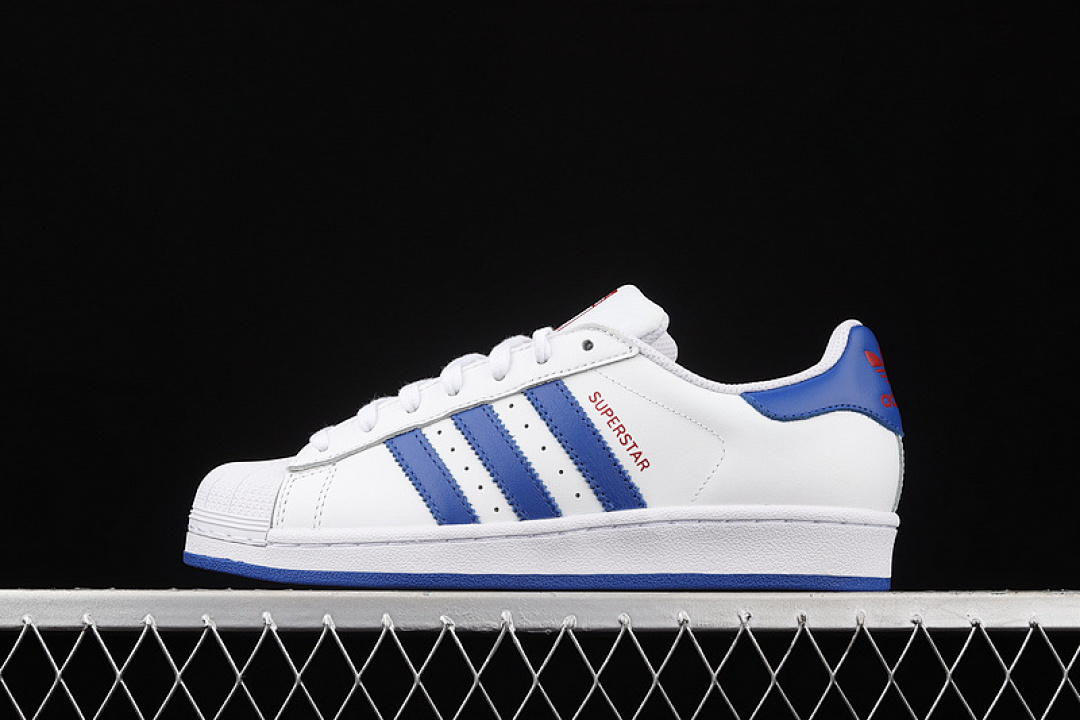 Adidas Adidas [S74944]-[SUPERSTAR SHOES CLOUD WHITE/BLUE/RED]-[WOMAN:36-39]-[MAN:40-44], photo 1