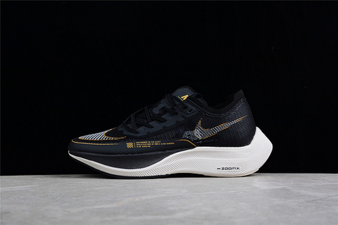 Unbranded [CU4111-001]-[ZOOMX VAPORFLY NEXT% 2 BLACK METALLIC GOLD COIN BLACK/WHITE]-[UNSIEX:36-45], photo 1