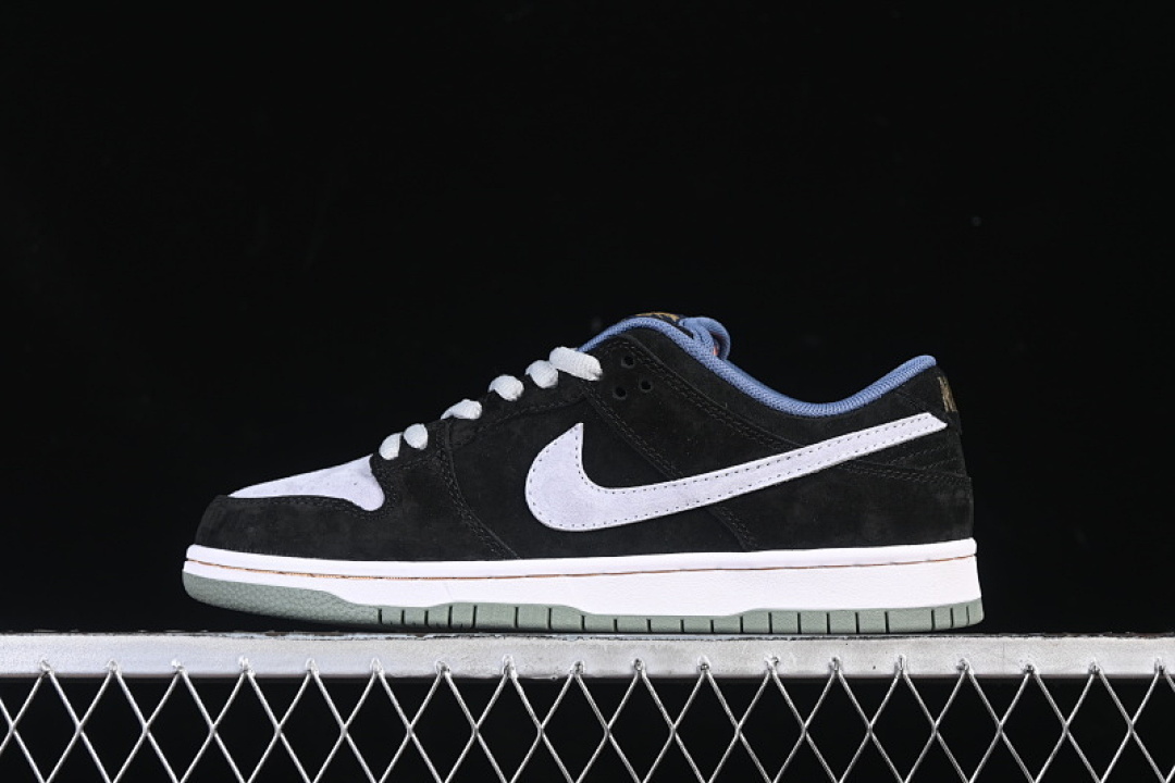 Nike DUNK LOW CASUAL SNEAKERS BLACK/WHITE/GREY · HF3063-002, photo 1