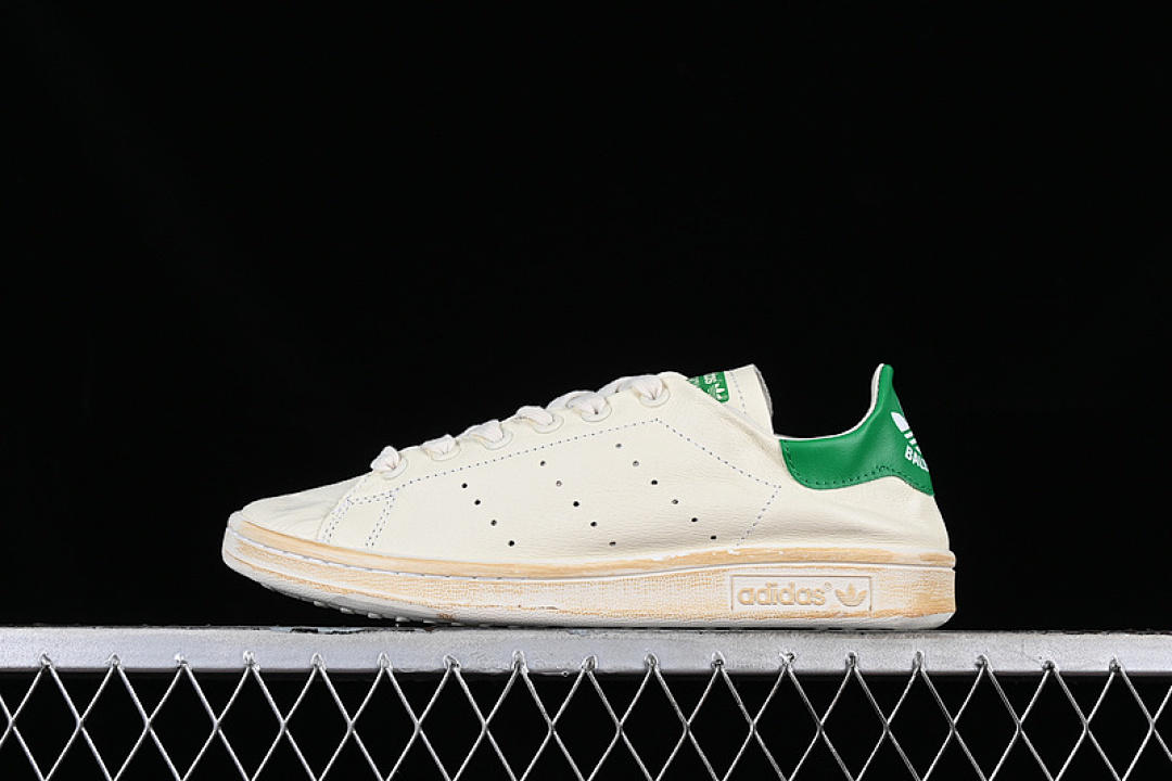 Adidas [WBDV49703]-[ADIDAS ORIGINAL STAN SMITH BA*LEN*CIAGA GREY/GREEN]-[WOMAN:35-39]-[MAN:40-46], photo 1