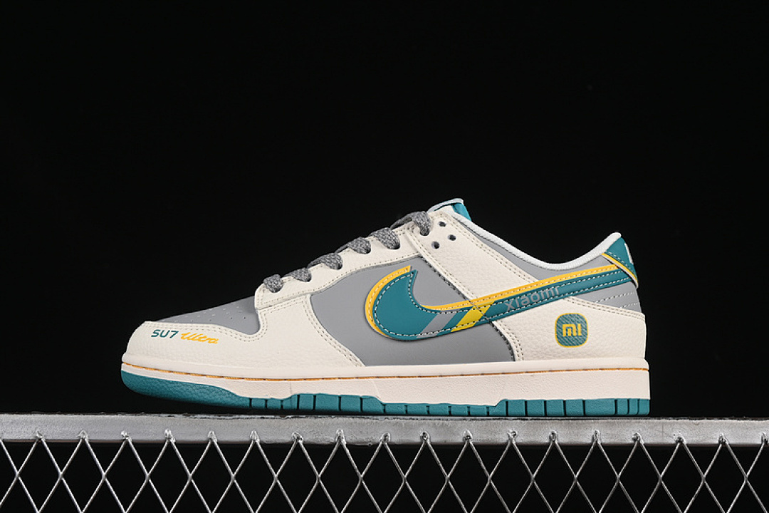 Unbranded [SS1168-207]-[SB DUNK LOW WHITE/GREY/GREEN/GOLD]-[WOMAN:36-39]-[MAN:40-45], photo 1