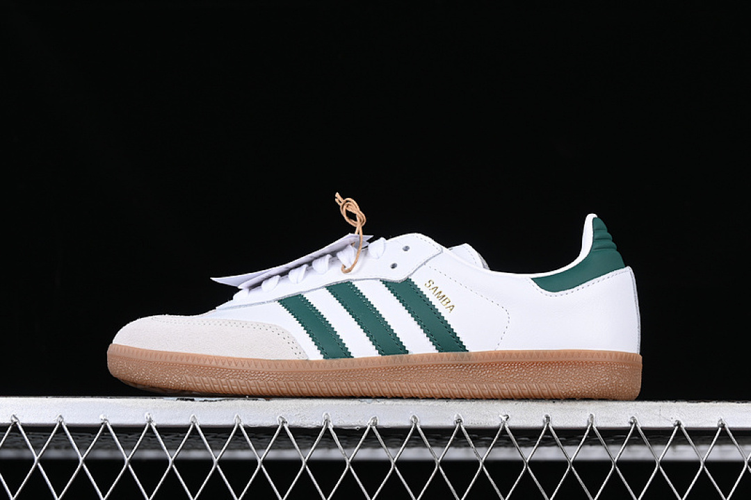 Adidas [HQ7036]-[ADIDAS SAMBA TEAM MEXICO CLOUD WHITE/COLLEGIATE GREEN/GUM]-[WOMAN:35-39]-[MAN:40-46], photo 1