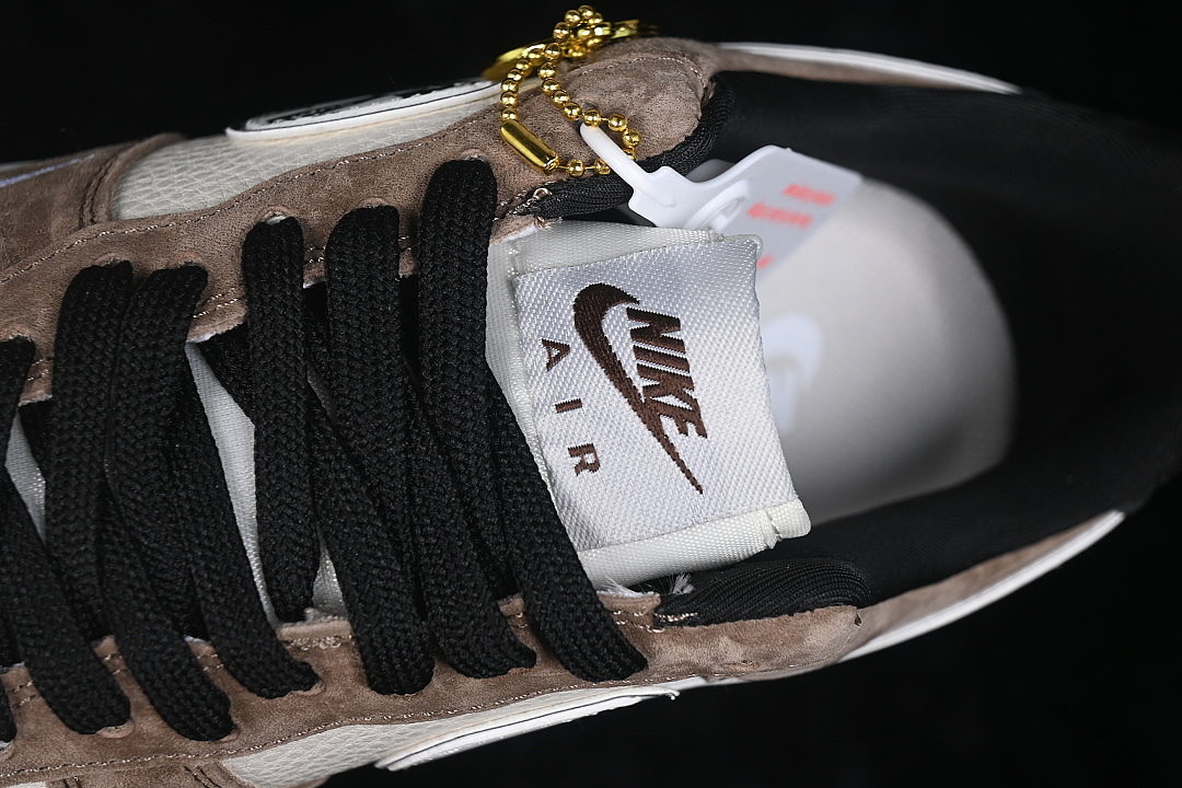 Nike [WY0655-101]-[AIR FORCE 1 07 LOW CASUAL SNEAKERS WHITE/BROWN/BLACK]-[WOMAN:36-39]-[MAN:40-45] - Image 9