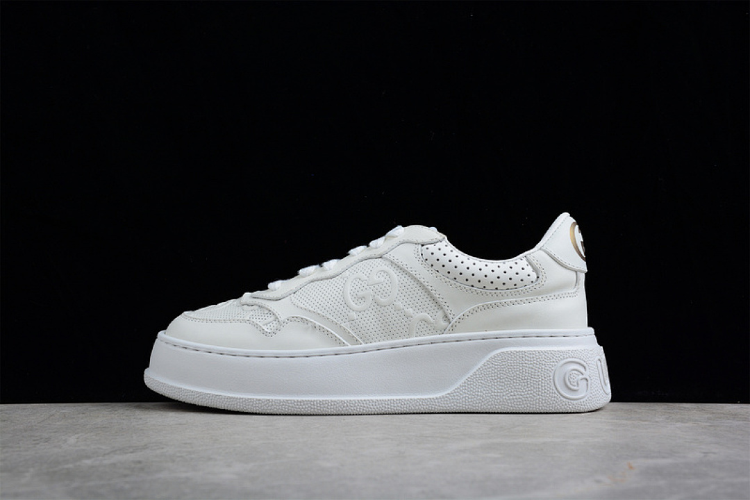 Chanel [GU*CCI SCREENER GG HIGH-TOP SNEAKER WHITE/WHITE/WHITE]-[WOMAN:35-39]-[MAN:40-44] - Image 15