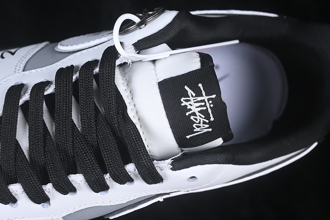 Nike [RJ1988-006]-[AIR FORCE 1 07 LOW CASUAL SNEAKERS GREY/BLACK/WHITE]-[WOMAN:36-39]-[MAN:40-45] - Image 8