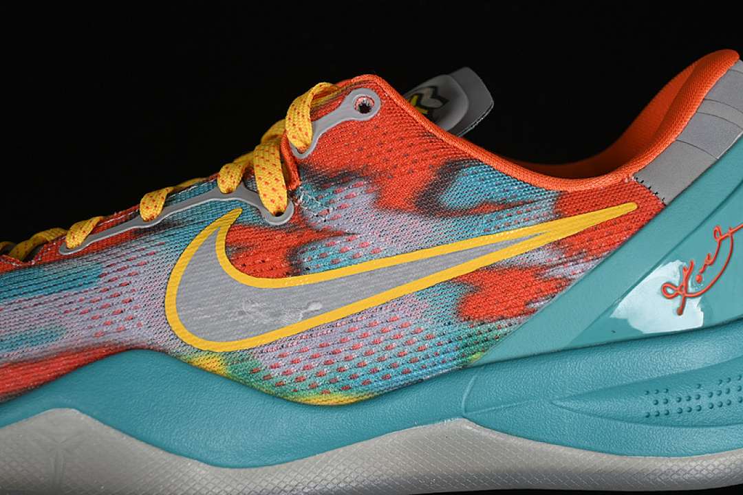 Nike [FQ3548-001]-[KOBE 8 SYSTEM STADIUM GREY/METALLIC SILVER/TOUR YELLOW]-[MAN:39-47.5] - Image 8