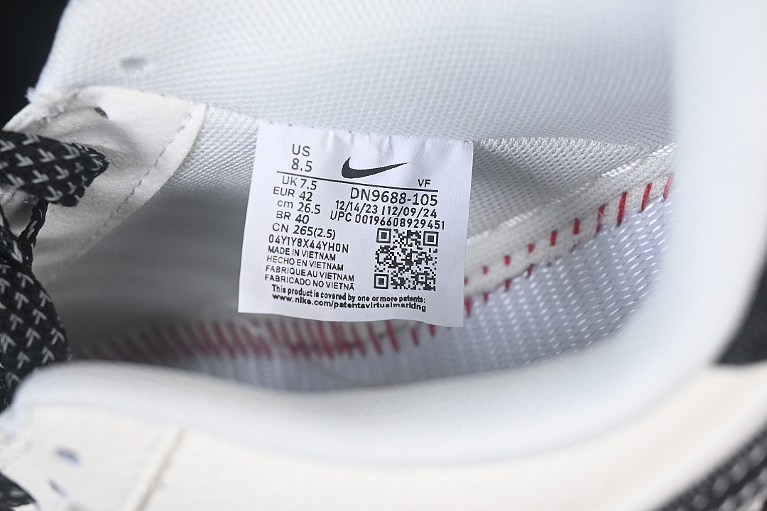 Nike [DN9688-105]-[AIR FORCE 1 07 LOW CASUAL SNEAKERS WHITE/BLACK/WHITE]-[WOMAN:36-39]-[MAN:40-45] - Image 6